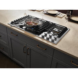 Euro-Style 36" JX3™ Gas Downdraft Cooktop