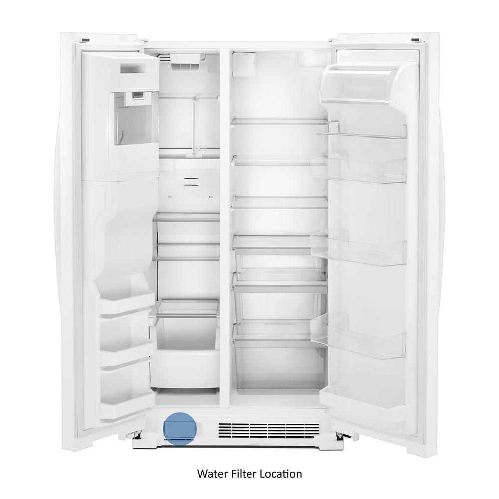 36-inch Wide Side-by-Side Refrigerator - 25 cu. ft.