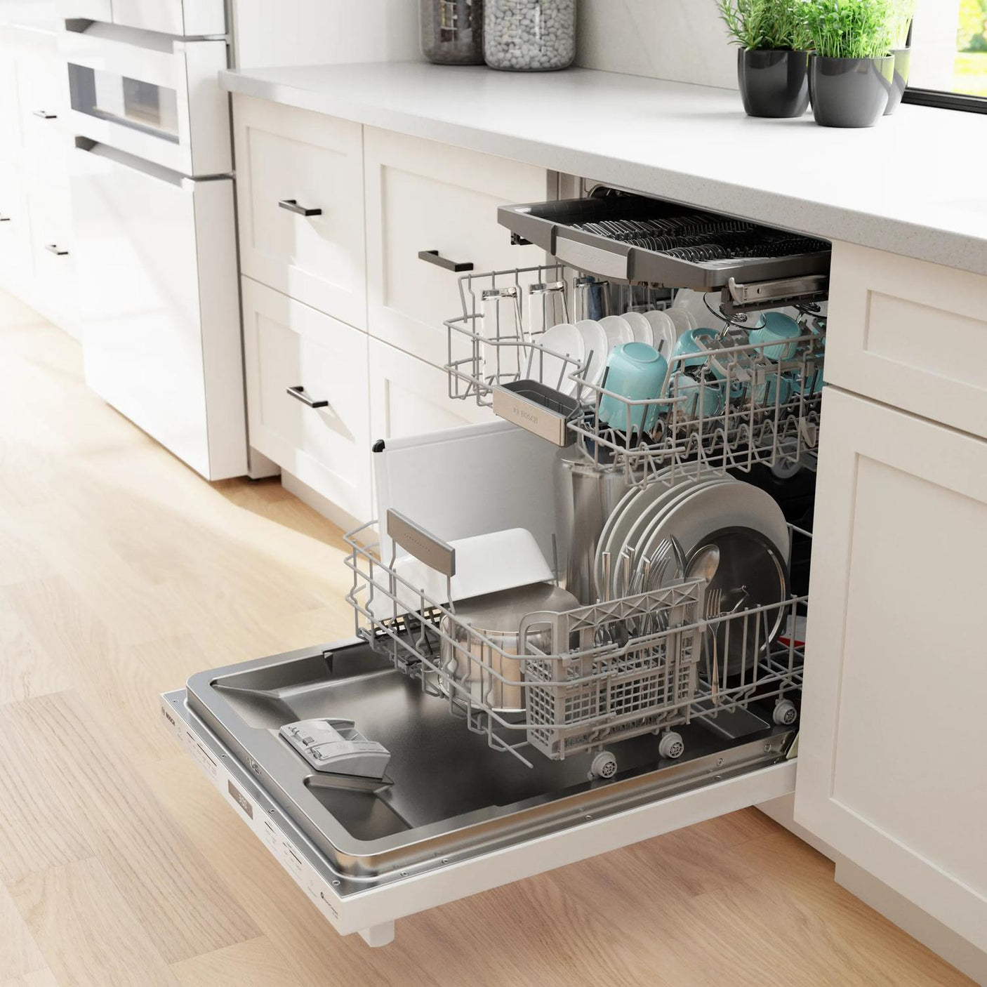 800 Series Dishwasher 24" White