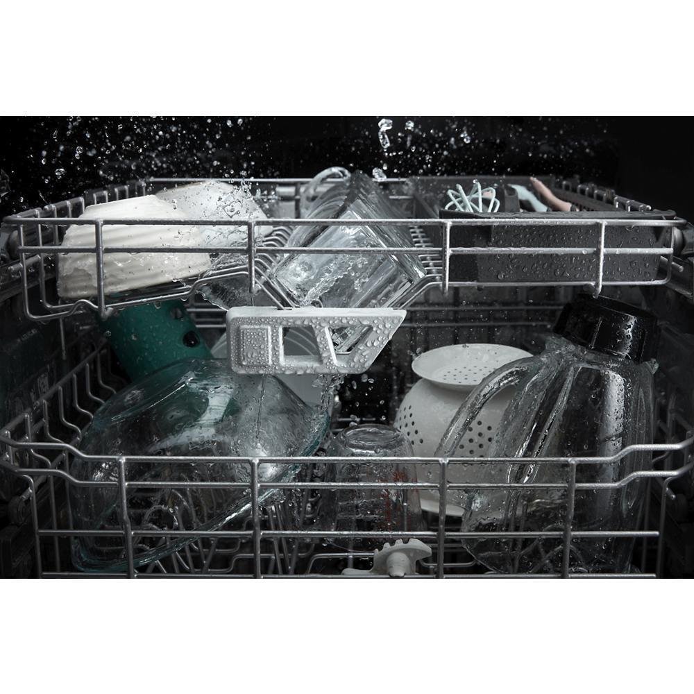 Eco Series Quiet Dishwasher with a washing 3rd Rack & Water Repellent Silverware Basket