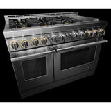 48" RISE™ Gas Professional-Style Range with Chrome-Infused Griddle