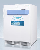 24" Wide Built-in All-freezer, Certified To Nsf/ansi 456 Standard for Vaccine Storage, ADA Compliant