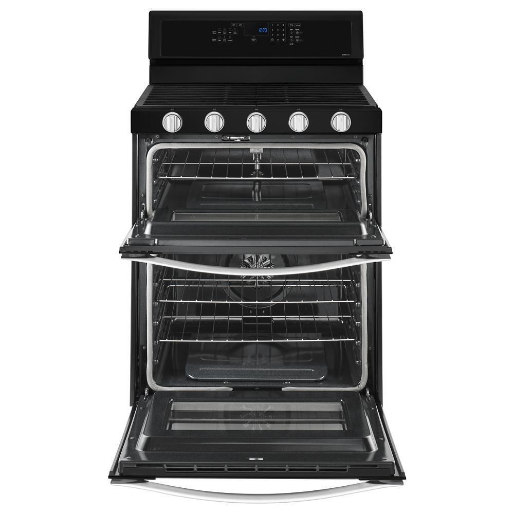 6.0 Cu. Ft. Gas Double Oven Range with EZ-2-Lift™ Hinged Grates