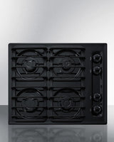 24" Wide 4-burner Gas Cooktop