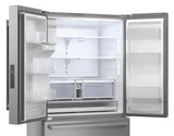 Sharp French 3-Door Refrigerator with Water Dispenser