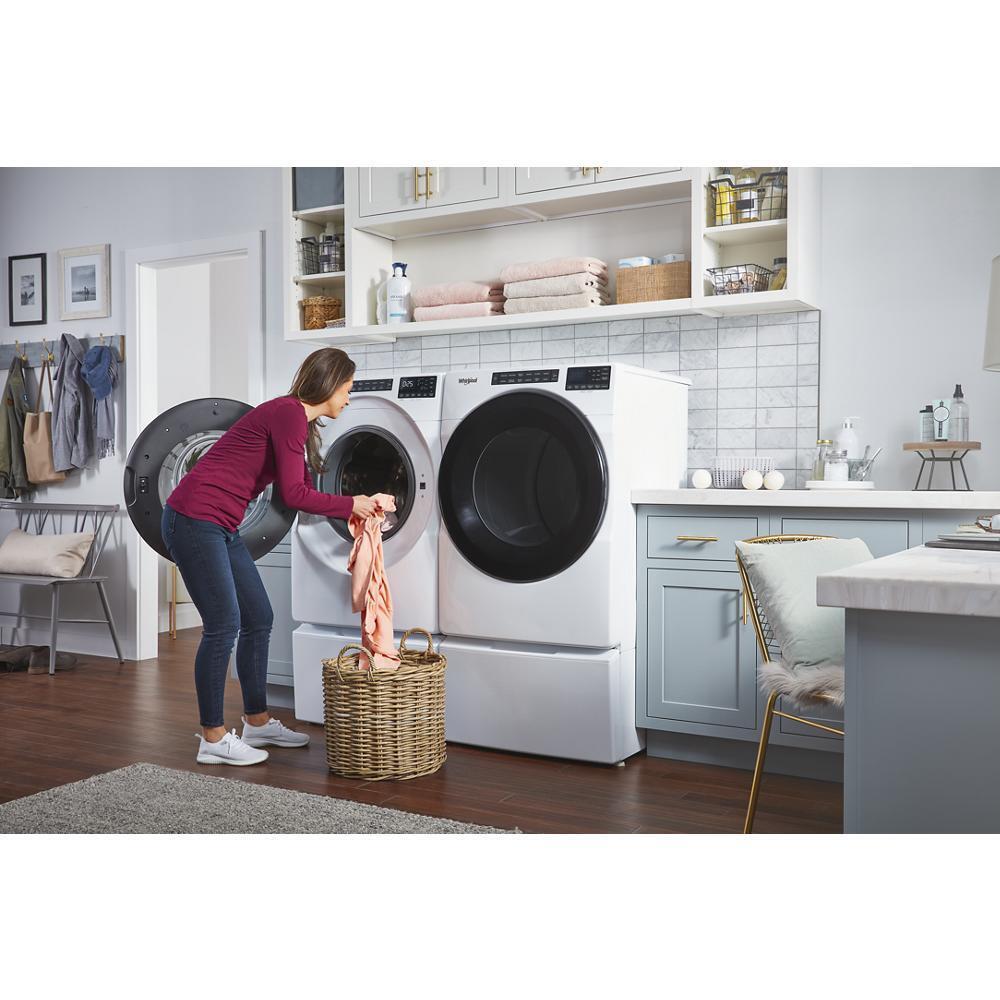 15.5" Pedestal for Front Load Washer and Dryer with Storage