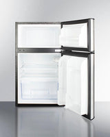 19" Wide 2-door Refrigerator-freezer, ADA Height