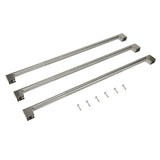 Refrigerator Handle Kit, RISE™ Stainless Steel, 42" FDBM (Qty 3 handles)