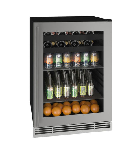 Hbv124 24" Beverage Center With Stainless Frame Finish (115 V/60 Hz)