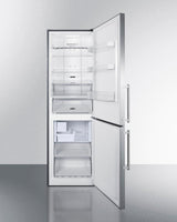 24" Wide Bottom Freezer Refrigerator With Icemaker