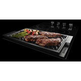 30-Inch Electric Cooktop with Reversible Grill and Griddle