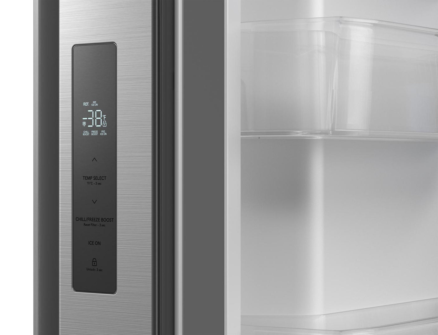 Sharp French 3-Door Refrigerator with Water Dispenser