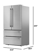 Sharp French 4-Door Counter-Depth Refrigerator