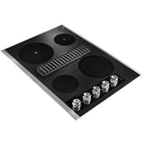 30" Electric Downdraft Cooktop with 4 Elements