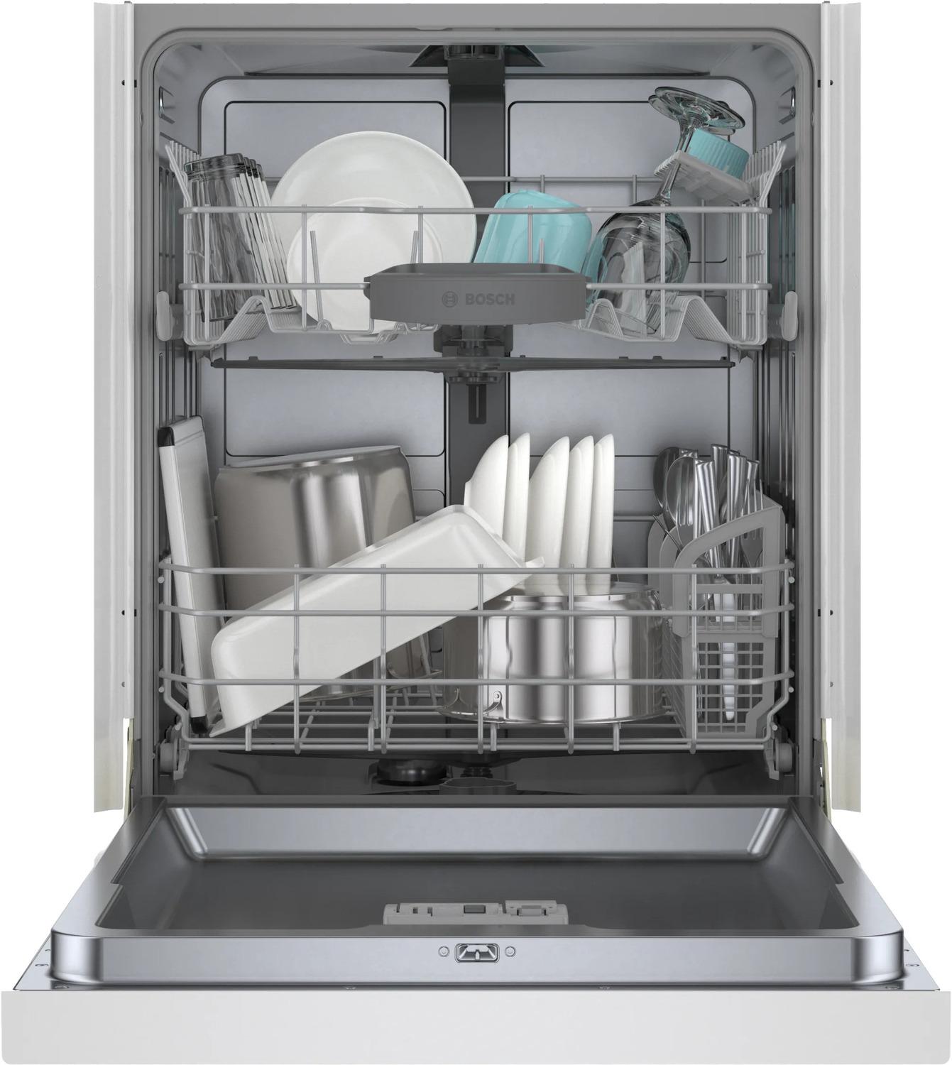 100 Plus Dishwasher 24" White