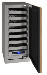 Hwc515 15" Wine Refrigerator With Integrated Solid Finish and Field Reversible Door Swing (115 V/60 Hz)