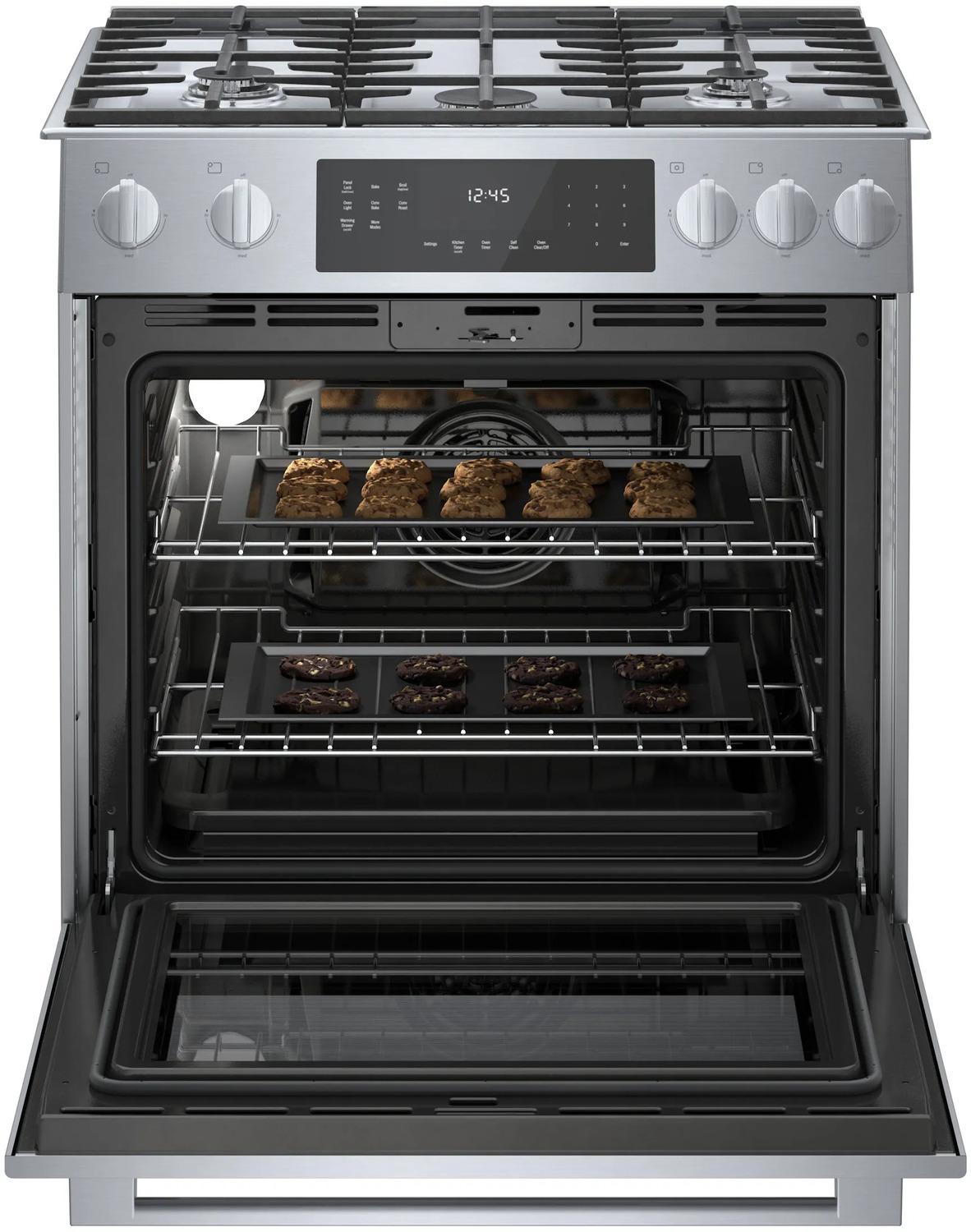 800 Series Gas Slide-in Range 30" Stainless Steel