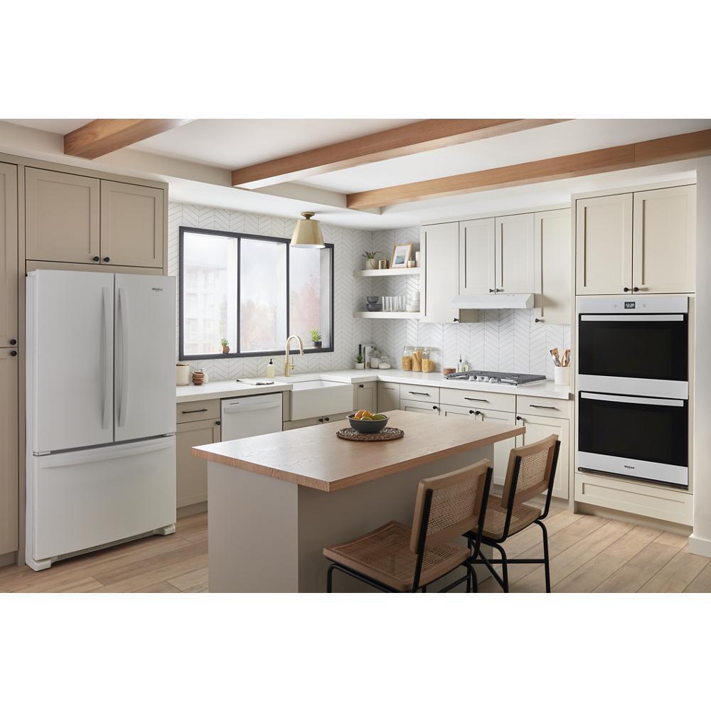 8.6 Total Cu. Ft. Double Wall Oven with Air Fry When Connected