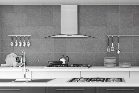 Hauslane  Chef 30-in Convertible Stainless Steel Wall-Mounted Range Hood