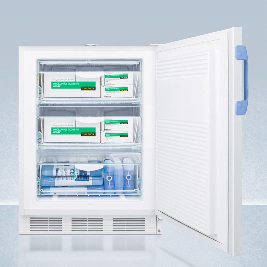 24" Wide Built-in All-freezer, ADA Compliant