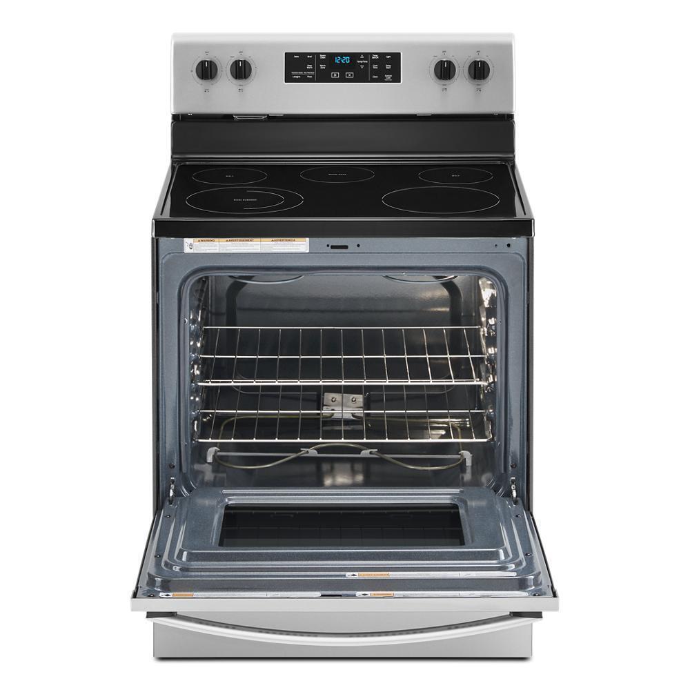 5.3 cu. ft. Whirlpool® electric range with Frozen Bake™ technology