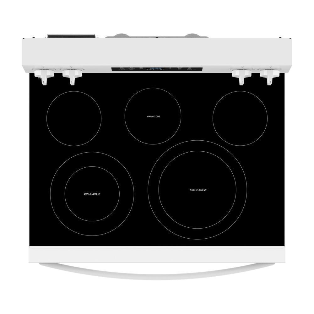 30-inch Energy Star Electric Range with Air Cooking Technology, No Preheat Air Fry and Air Baking and Self Clean