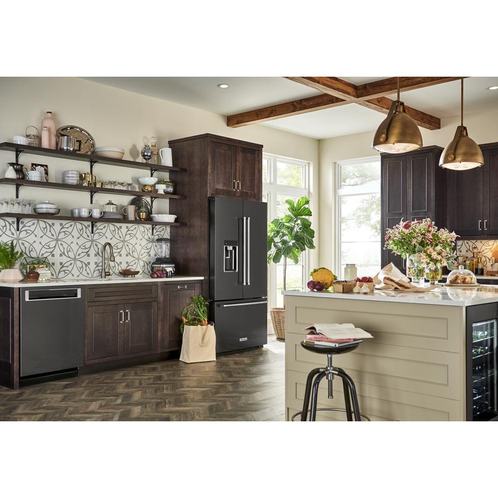 23.8 cu. ft. 36" Counter-Depth French Door Platinum Interior Refrigerator with PrintShield™ Finish