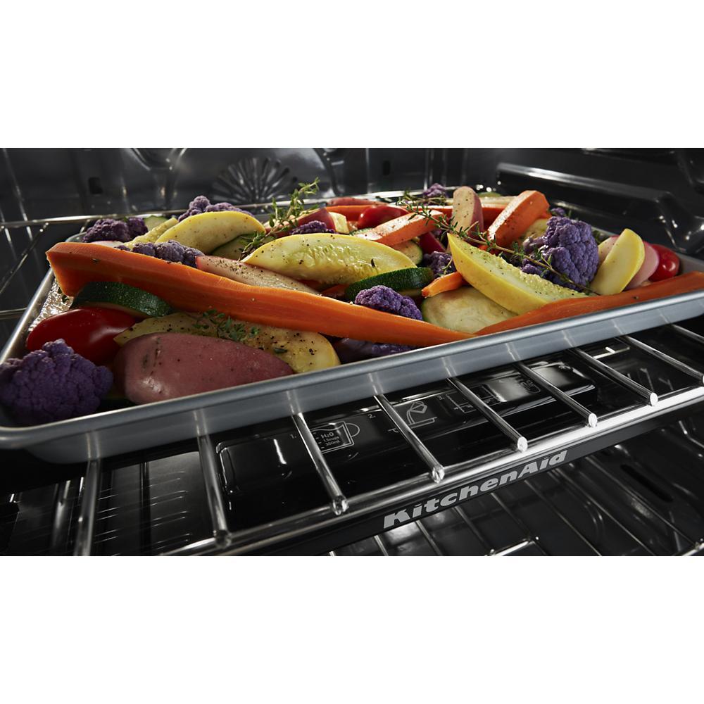 30-Inch 5-Burner Gas Slide-In Convection Range