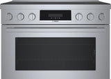 800 Series Induction freestanding range 36" Stainless Steel