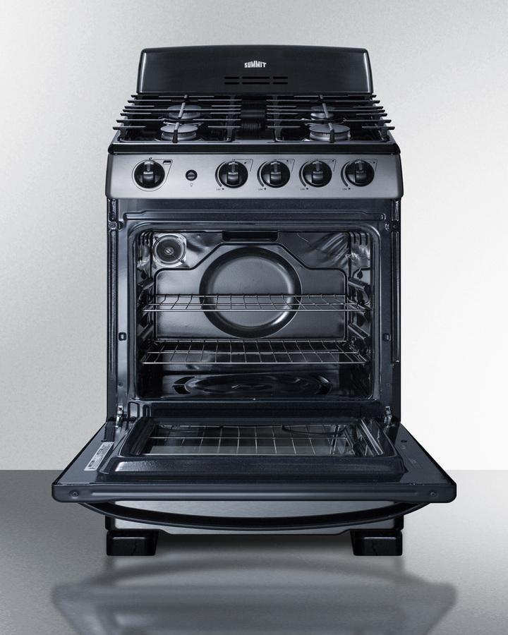 24" Wide Gas Range