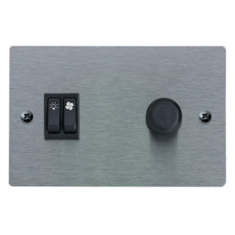 **DISCONTINUED** Optional Wall Control in Stainless Steel for use with Broan Pro-Style Insert range hoods