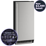 Hcl115 / Hcp115 15" Clear Ice Machine With Stainless Solid Finish and Brightshield and Pump (115 V/60 Hz)