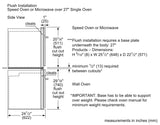 800 Series, 27", Speed Oven, SS, 120v