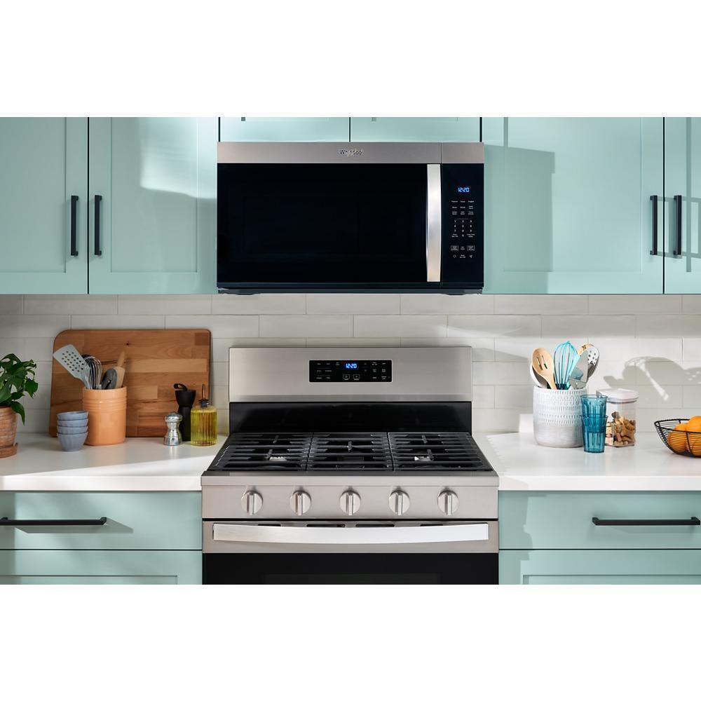 1.1 cu. ft. Smart Low Profile Microwave Hood Combination with 450 CRM 4-Speed Venting