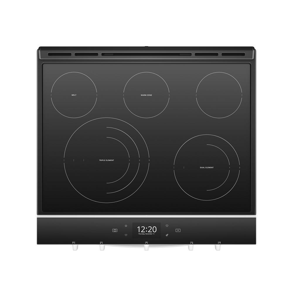 6.4 cu. ft. Smart Slide-in Electric Range with Air Fry, when Connected