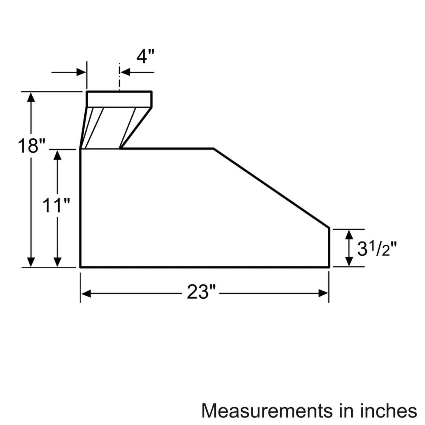 800 Series Undercabinet Hood 36" Stainless Steel