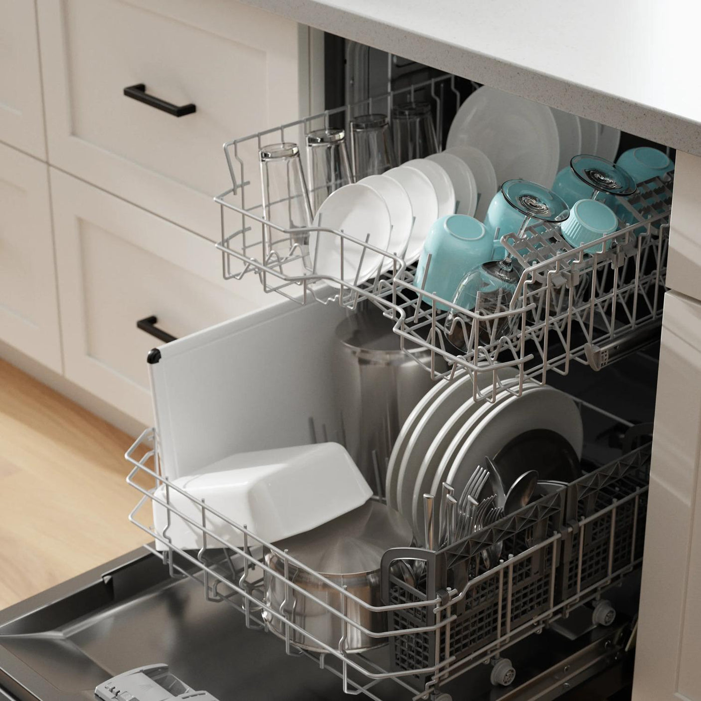 100 Series Dishwasher 24" Black