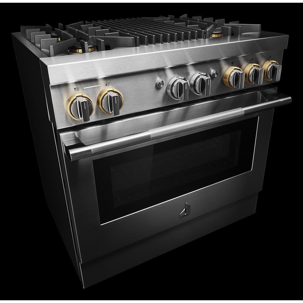 RISE™ 36" Dual-Fuel Professional Range with Gas Grill