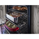 30-Inch 5-Burner Gas Slide-In Convection Range