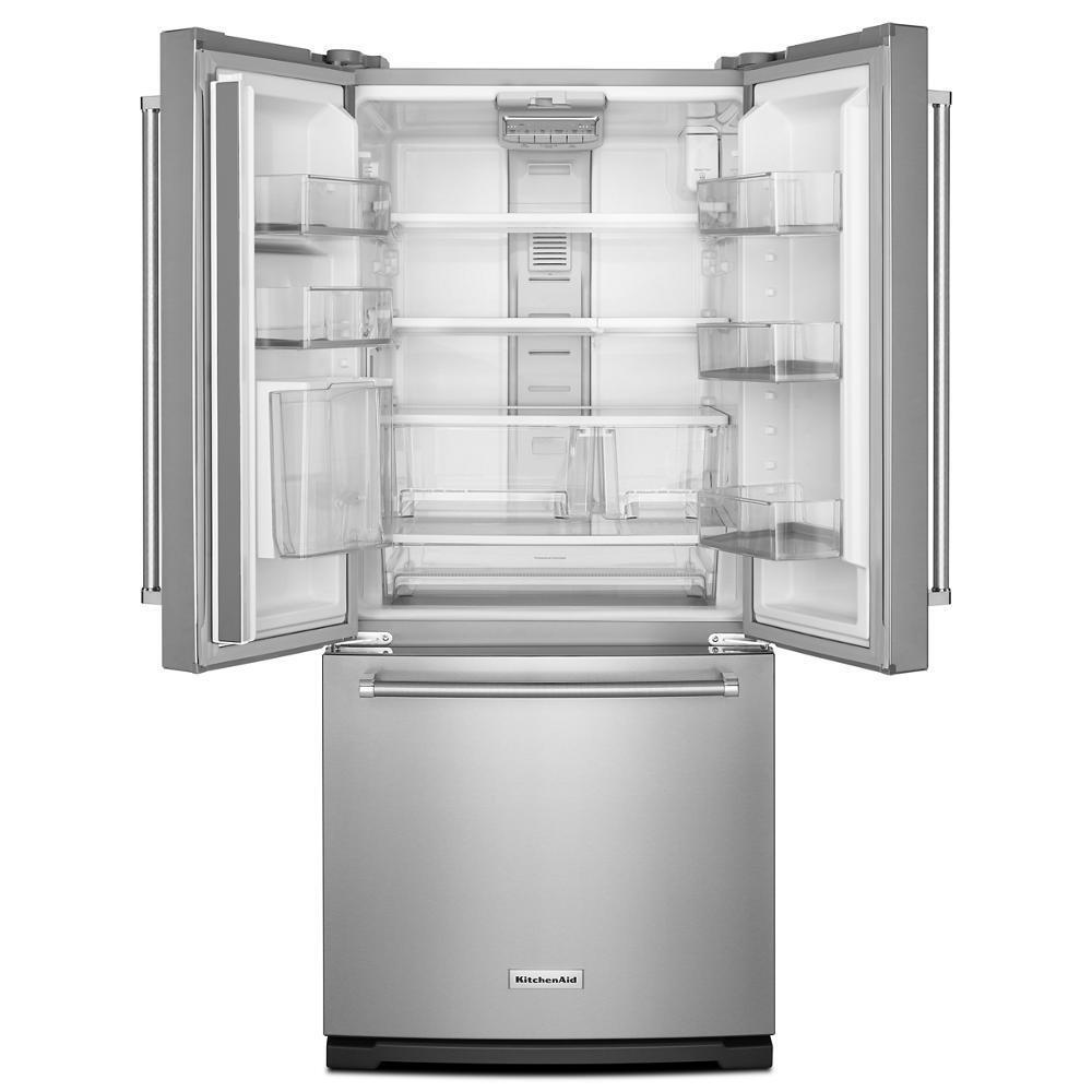 20 cu. Ft. 30-Inch Width Standard Depth French Door Refrigerator with Interior Dispense