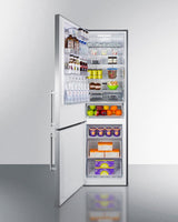 24" Wide Bottom Freezer Refrigerator