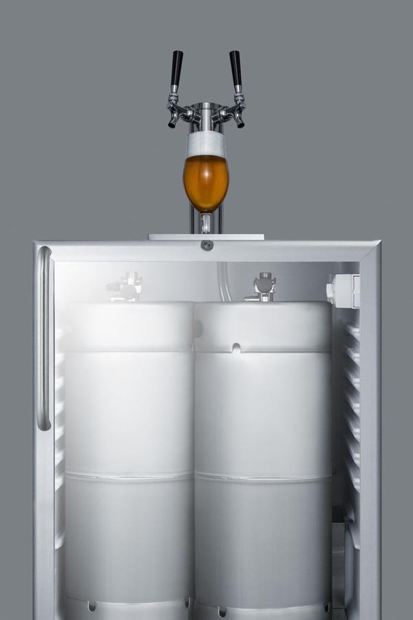 24" Wide Built-in Beer Dispenser, ADA Compliant