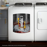 4.7-4.8 Cu. Ft. Top Load Washer with 2 in 1 Removable Agitator