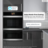 30 in. Smart Convection Wall Oven with Microwave Drawer Oven