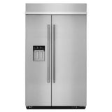 RISE™ 48" Built-In Side-By-Side Refrigerator with External Ice and Water Dispenser