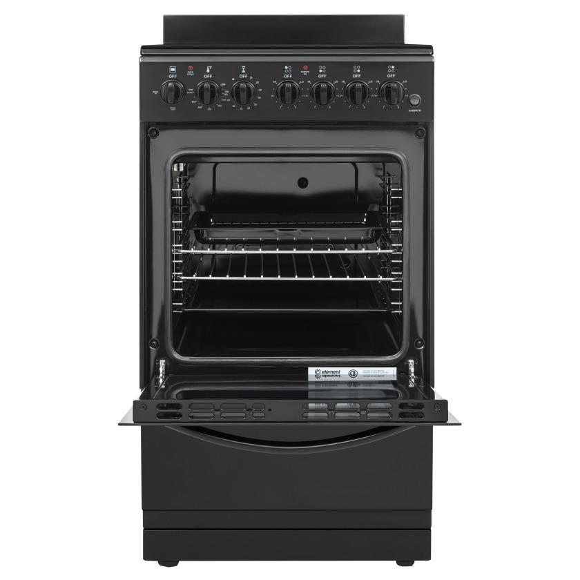 Element Electronics 20" Electric Range (EER204MSCB)