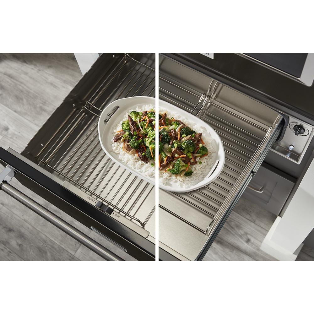 27'' Slow Cook Warming Drawer with PrintShield™ Finish