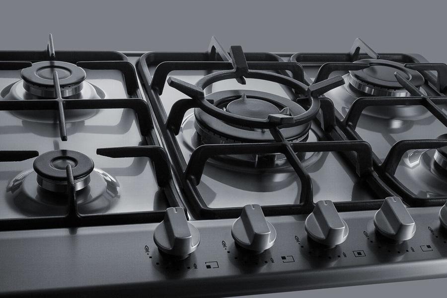 27" Wide 5-burner Gas Cooktop