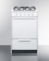 20" Wide Gas Range