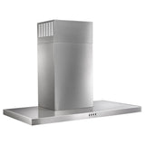 36" Stainless Steel Wall Mount Flat Range Hood